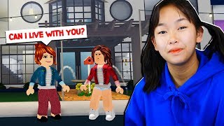 I TRIED TO MOVE INTO HER HOUSE Roblox Bloxburg [upl. by Otsirc]