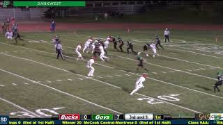 Lincoln Kienholz gallops 90 yards for a TD vs Yankton [upl. by Breech]