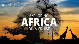 Exploring Africa on a Cruise  Planet Cruise Weekly [upl. by Desireah835]