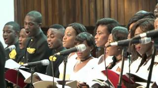 Thou art the glory of their strength Chandos Anthems  The University Choir KNUST 2016 [upl. by Kerrie]