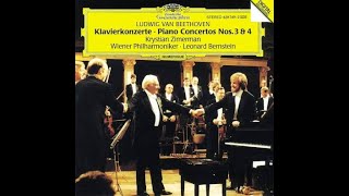 크리스티안 짐머만  베토벤 피아노 협주곡 3번 amp 4번 Krystian Zimerman  Beethoven Piano Concertos No3 amp No4 [upl. by Mable]