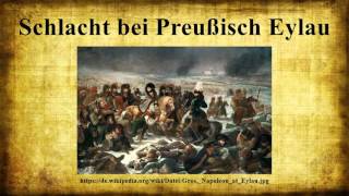 Schlacht bei Preußisch Eylau [upl. by Christel]