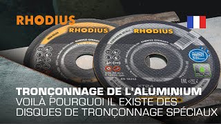 Pourquoi aton besoin de disques de tronçonnage spéciaux pour l’aluminium [upl. by Touber15]