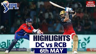 DC vs RCB Match Highlights Today IPL Match Highlights  IPL 2023  Delhi vs Bangalore [upl. by Gottuard412]