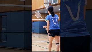 배드민턴 🏸 푸시 badminton push 😃 😼 ☺️ [upl. by Louanne]