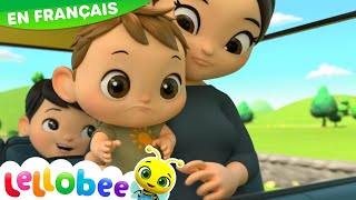 La Chanson ABC  Nouvelle Animation  Comptines et Chansons Pour Bébés  Lellobee en Français [upl. by Onirefes]