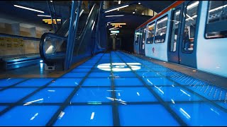 Lyon Metro  Realtime onboard video surveillance [upl. by Aitnas383]