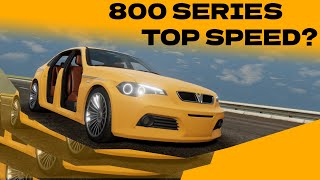 How Fast Can I Make The ETK 800 Series  BeamNG [upl. by Etnahsal]