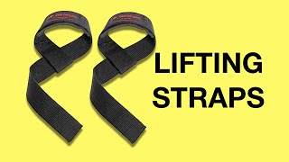 How to Use Lifting Straps BEST Wrist Weight Lifting Straps for Weightlifting [upl. by Volnay464]