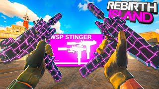 the FASTEST KILLING LOADOUT on REBIRTH ISLAND WARZONE WSP STINGERS [upl. by Ahseid]