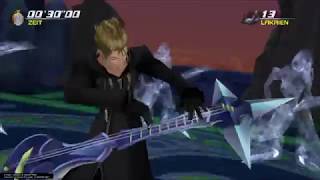 Sora Vs Data Demyx  IX  Critical Mode  Kingdom Hearts 2 Final Mix [upl. by Eibloc]