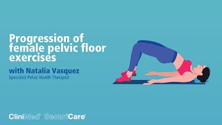 Progression of female pelvic floor exercises [upl. by Adnileb]