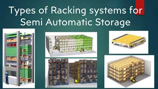 Warehouse Storage Solution  Racking  Types of Racking for Semi Automatic storage [upl. by Karub]