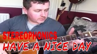 Stereophonics  Have a Nice Day  Acoustic Guitar Lesson [upl. by Griffith509]