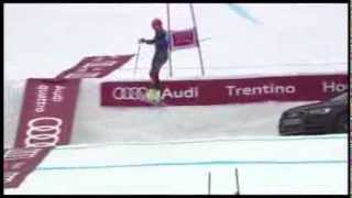 BODE MILLER 360 TRICK ON THE RACE  Alpine RockFest AWESOME [upl. by Osy]