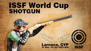 Trap Awarding Ceremony  2023 Larnaca CYP  ISSF World Cup Shotgun [upl. by Yerffoeg]