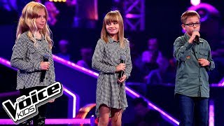 Boguska Piotrowska Karaś – „Kasztany” – Bitwy – The Voice Kids Poland [upl. by Akinak]