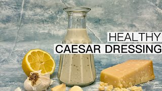 HEALTHY CAESAR SALAD DRESSING [upl. by Ahsinit992]