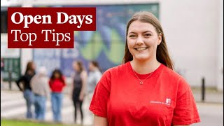 Students share their top tips for Open Day at the University of Leeds  Audio described [upl. by Ximena]