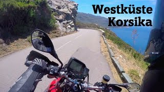 Die schroffe Westküste  Motorradfahren auf Korsika 5 [upl. by Chavaree]