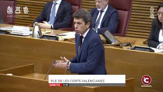 DIRECTE Ple de les Corts Valencianes [upl. by Frick]