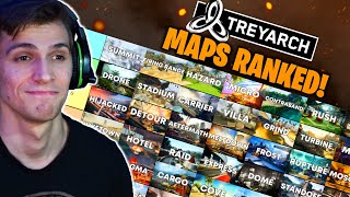 Ranking EVERY Treyarch Multiplayer Map in Call of Duty Tier Ranking WORST to BEST [upl. by Gaves]