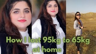 My Weight loss journey from 95kg to 55 kghow I lost 40 kg at homeWeight loss diet plan [upl. by Baalbeer]