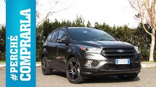 Ford Kuga 2017  Perché comprarla e perché no [upl. by Haughay991]