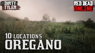 Oregano locations just outside Valentine for Daily Challenges Red Dead Online [upl. by Quillan]