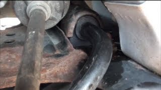 Chevy Cavalier Pontiac Sunfire End Link and Front Swaybar Bushing Replacement [upl. by Cleave604]