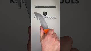 Fox Knives Rifle Ejector FX 663 OR Orange G10 fixed knife Raven Knives design [upl. by Inaniel666]