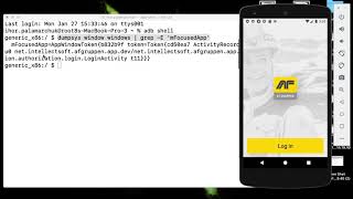 How to Check Package Name and Activity Name of Android Application with ADB on Mac OS [upl. by Nylcoj643]