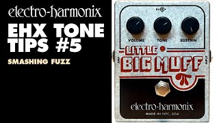 ElectroHarmonix Tone Tips 5  quotSmashing Fuzzquot [upl. by Loralyn]