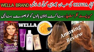 WELLA KOLESTON HAIR COLOR REVIEW  PERMANENT HAIR COLOR GREY COVERAGE  HAIR CREAM [upl. by Gyatt]