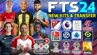 FTS 2024 Full Eropa amp Liga Arab MLS Best Graphics Android Offline New Update Kits amp Transfer 202324 [upl. by Ahsenik139]