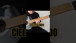 CIELITO LINDO Guitarra Intro canción popular Mexicana  Tablatura tocaycanta shorts [upl. by Noleta297]