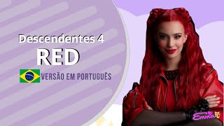 Descendentes 4  Red Cover PTBR 🇧🇷 [upl. by Fillbert]