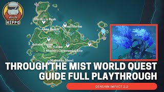 Through the Mist World Quest Guide Full Walkthrough  Genshin impact 22 [upl. by Garry]