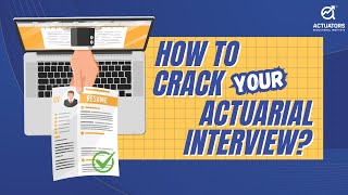 How to ACE your Actuarial Interview [upl. by Nets]