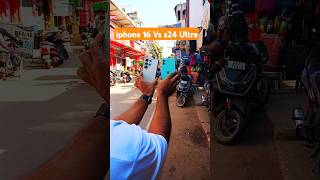 😱Iphone 16 Vs S23 Ultra Unbelievable s23ultra iphone16 shortsfeed shorts smartphone viralvideo [upl. by Nylahsoj]