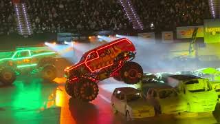 Hot Wheels Monster Trucks Live Glow Party 2024  Rotterdam Netherlands Show 1  FULL SHOW [upl. by Ayikin]