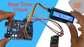 Arduino Tutorial 35 Real Time Clock using DS1302 RTC Module [upl. by Enineg]