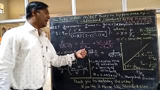 BET surface area of adsorbent  catalyst [upl. by Nageem639]