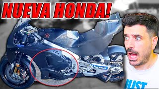 HONDA MotoGP prueba la NUEVA MOTO de MARQUEZ a ESCONDIDAS HOY en JEREZ 😳 [upl. by Ezra]