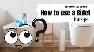 LEARN HOW TO USE A BIDET TOILET FOR BEGINNERS 💩 [upl. by Oicirtap588]