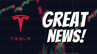 This is GREAT NEWS for Tesla Stock [upl. by Airtal]