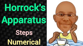 Horrocks Apparatus  PSM lectures  Community Medicine lectures  PSM made easy  PSM revision [upl. by Adnoryt]