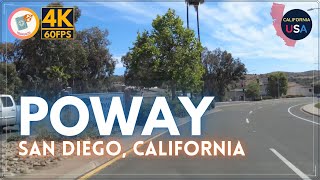 Tourjo20  4K60FPS Driving California  Poway California [upl. by Gans956]