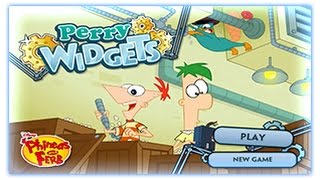 Phineas and Ferb  Perry Widgets  Disney Games [upl. by Cartwright370]