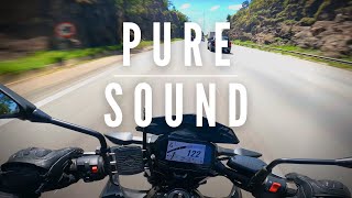 bora curtir a estrada pt 01  KAWASAKI Z650  JESKAP K4  PURE SOUND  4K [upl. by Sirromal]